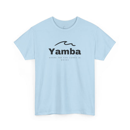 Yamba Unisex Heavy Cotton Tee - Perfect for Beach Lovers and Casual Days