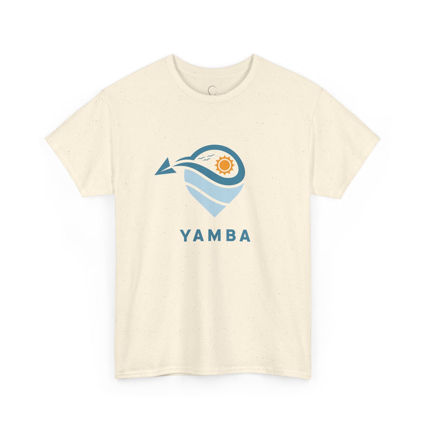 Yamba Unisex Heavy Cotton Tee - Beachy Vibes & Sunshine Design