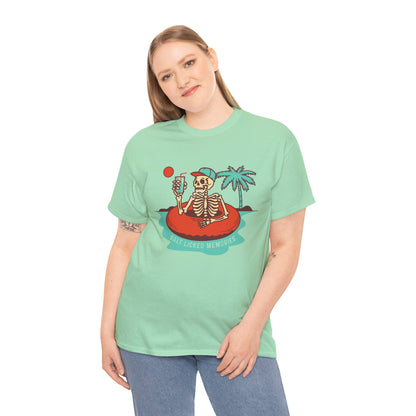 Salt Licked Memories Graphic Tee - Fun Summer Vibe Unisex Heavy Cotton Shirt