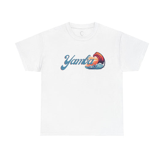 Surf-Inspired Unisex Heavy Cotton Tee - Yamba Design