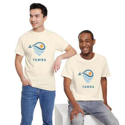 Yamba Unisex Heavy Cotton Tee - Beachy Vibes & Sunshine Design