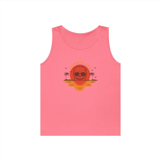 Vitamin Sea Unisex Heavy Cotton Tank Top - Summer Vibes Apparel