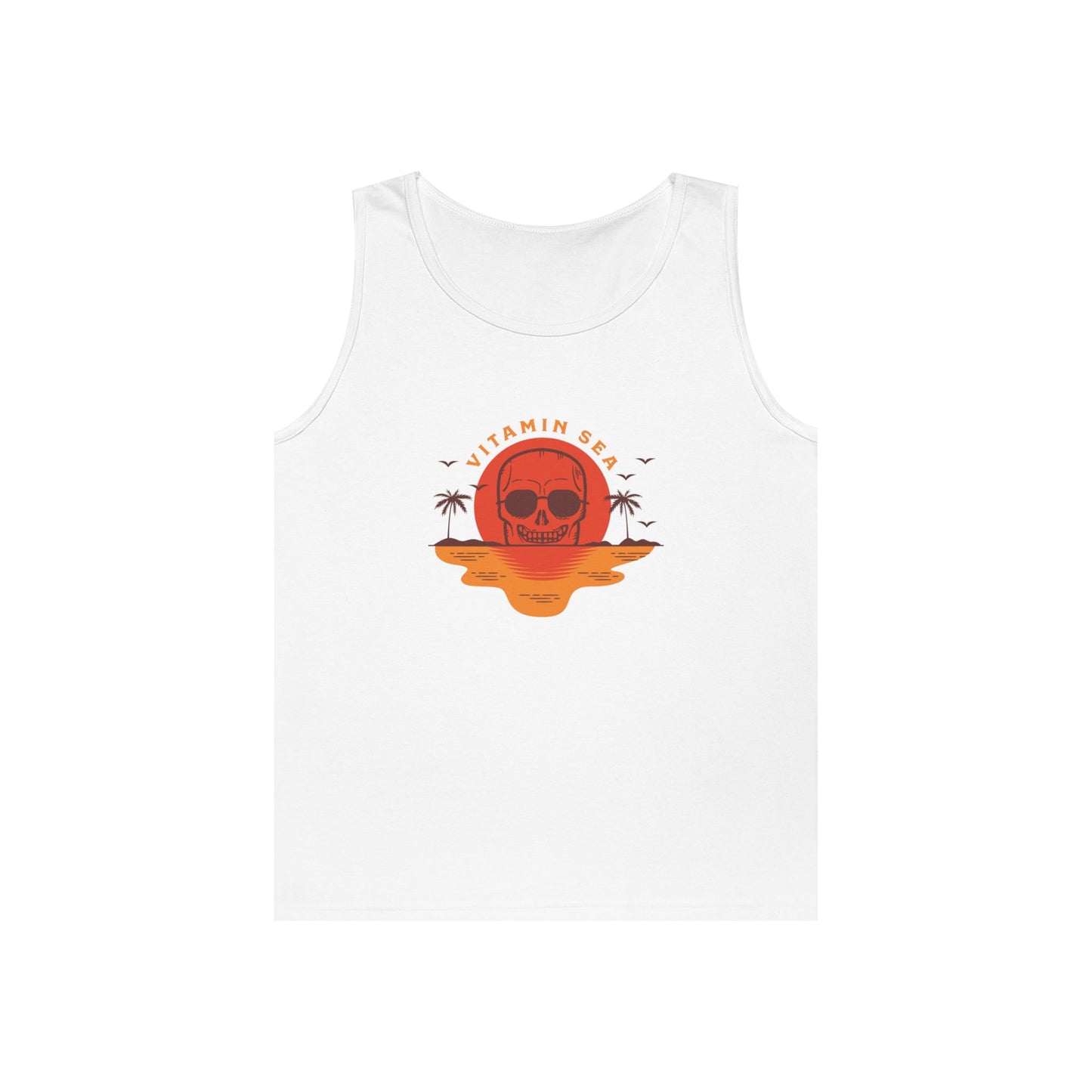 Vitamin Sea Unisex Heavy Cotton Tank Top - Summer Vibes Apparel