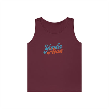 Yamba Please Unisex Heavy Cotton Tank Top - Retro Summer Vibe