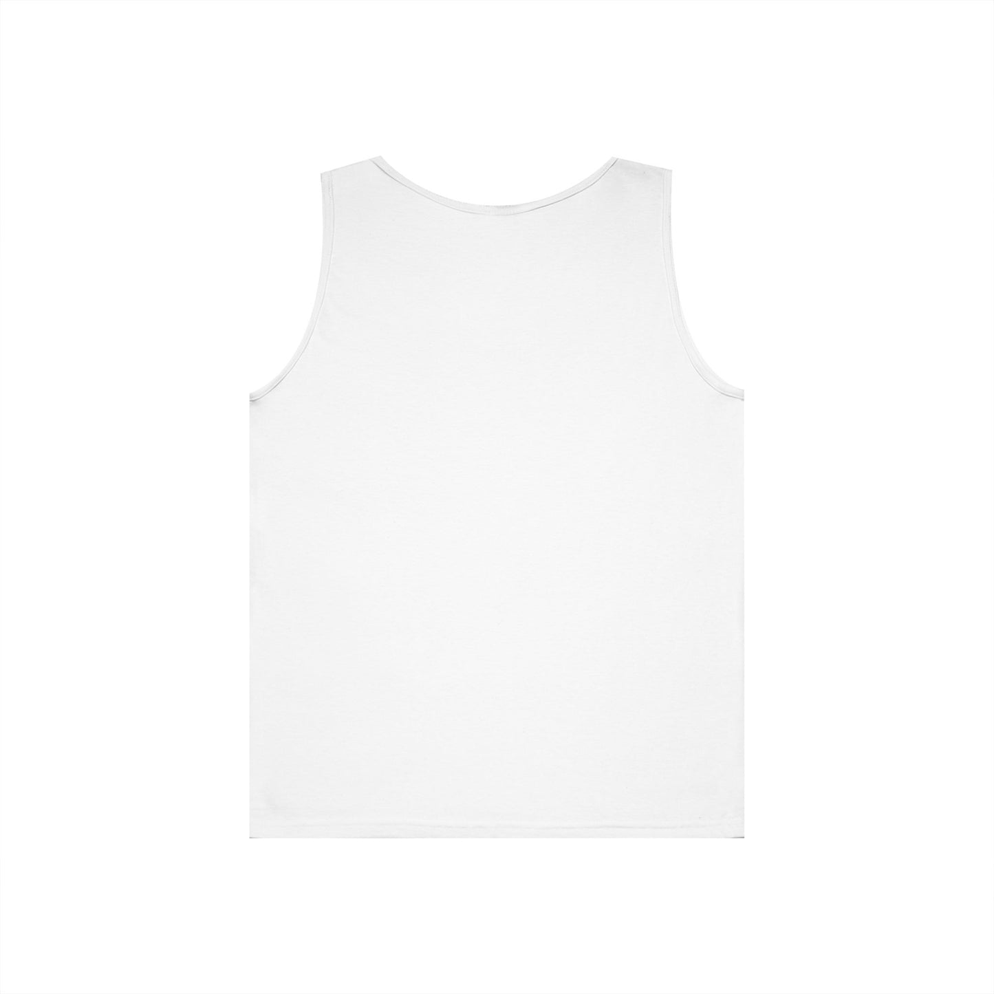 Salty and Happy Skeleton Unisex Heavy Cotton Tank Top - Perfect for Summer Vibes & Beach Days