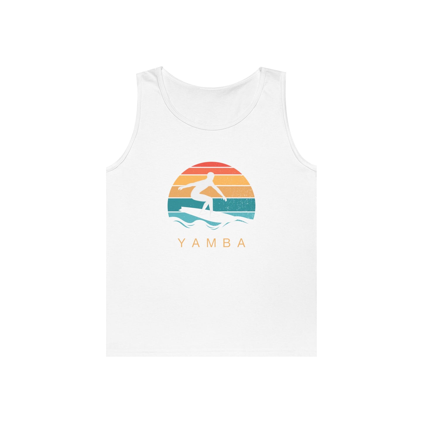 Yamba Surfing Unisex Heavy Cotton Tank Top - Summer Vibes Apparel