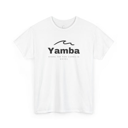 Yamba Unisex Heavy Cotton Tee - Perfect for Beach Lovers and Casual Days