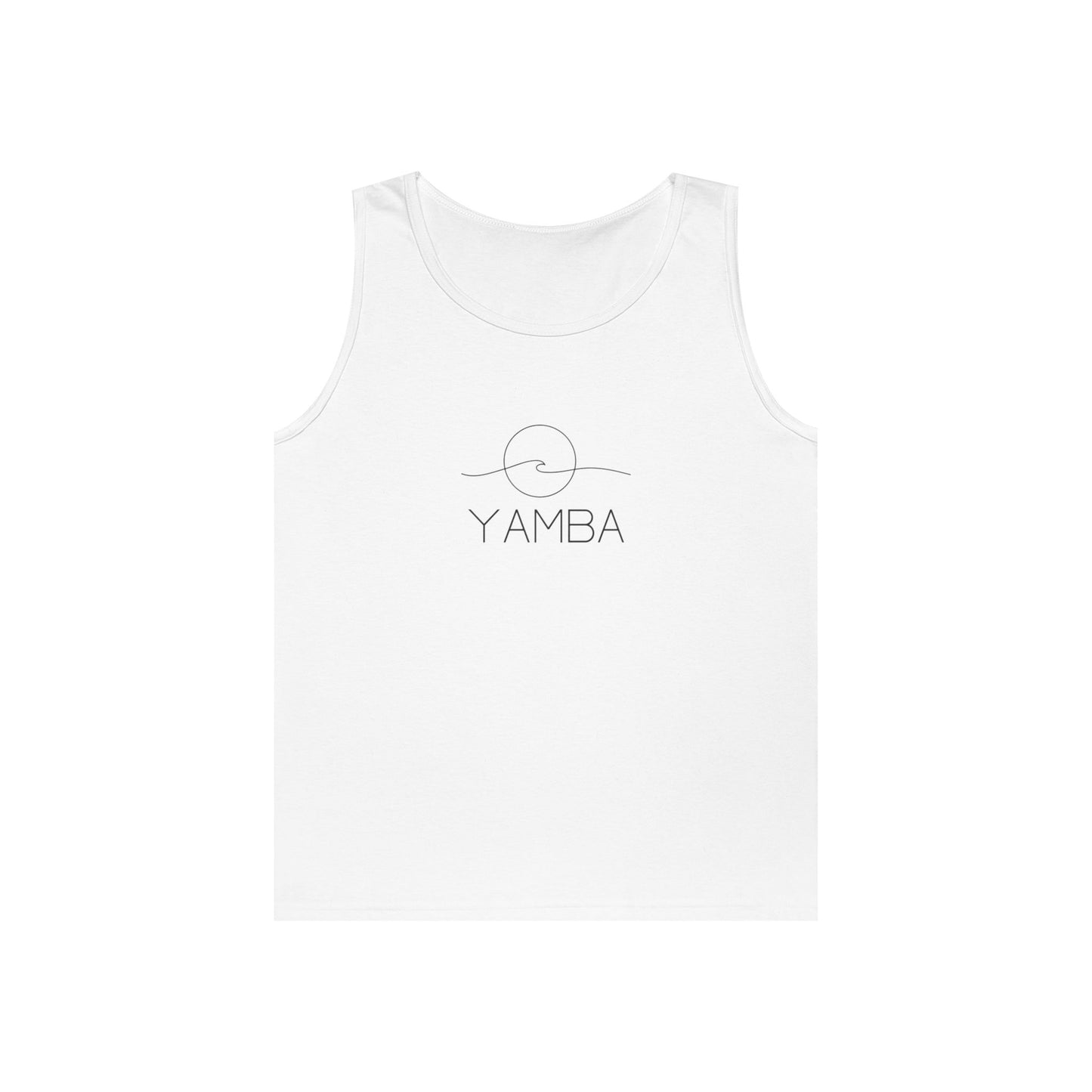 Minimalist Yamba Unisex Heavy Cotton Tank Top - Casual Summer Wear