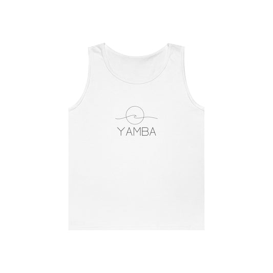 Minimalist Yamba Unisex Heavy Cotton Tank Top - Casual Summer Wear