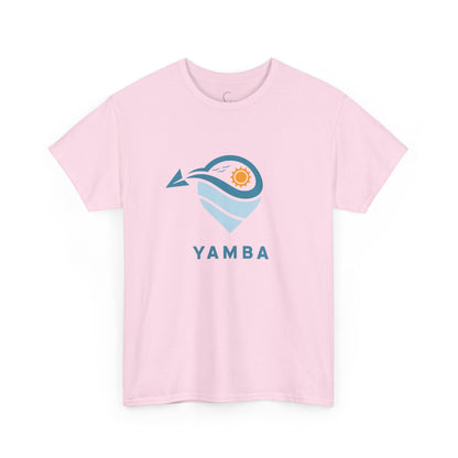 Yamba Unisex Heavy Cotton Tee - Beachy Vibes & Sunshine Design