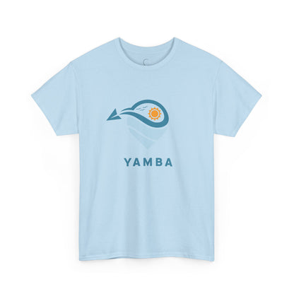 Yamba Unisex Heavy Cotton Tee - Beachy Vibes & Sunshine Design