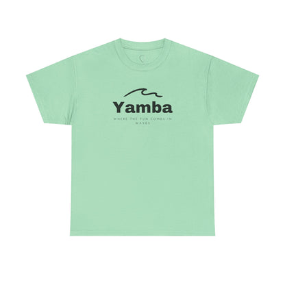 Yamba Unisex Heavy Cotton Tee - Perfect for Beach Lovers and Casual Days