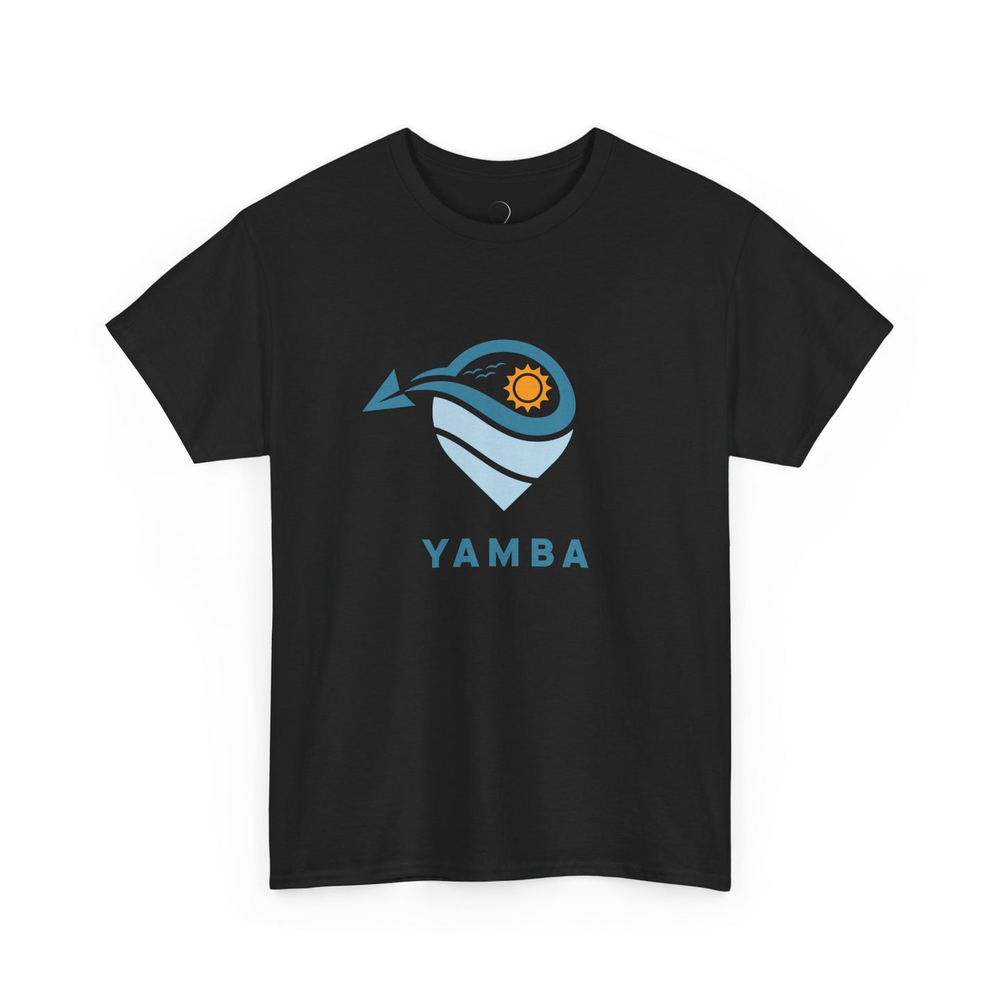 Yamba Unisex Heavy Cotton Tee - Beachy Vibes & Sunshine Design