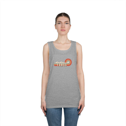 Retro Summer Vibes Unisex Heavy Cotton Tank Top