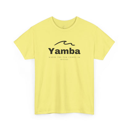 Yamba Unisex Heavy Cotton Tee - Perfect for Beach Lovers and Casual Days