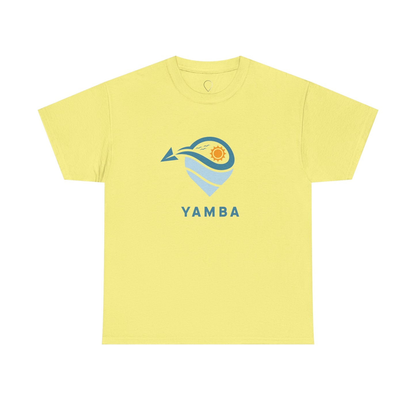 Yamba Unisex Heavy Cotton Tee - Beachy Vibes & Sunshine Design