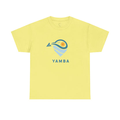 Yamba Unisex Heavy Cotton Tee - Beachy Vibes & Sunshine Design