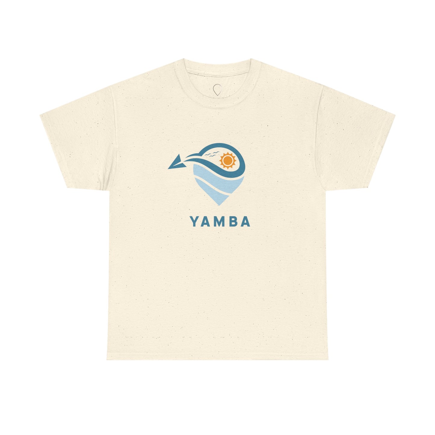 Yamba Unisex Heavy Cotton Tee - Beachy Vibes & Sunshine Design