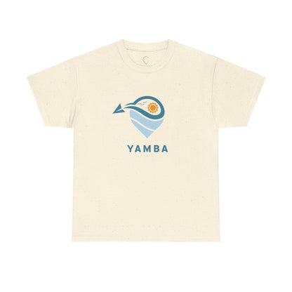 Yamba Unisex Heavy Cotton Tee - Beachy Vibes & Sunshine Design