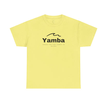 Yamba Unisex Heavy Cotton Tee - Perfect for Beach Lovers and Casual Days