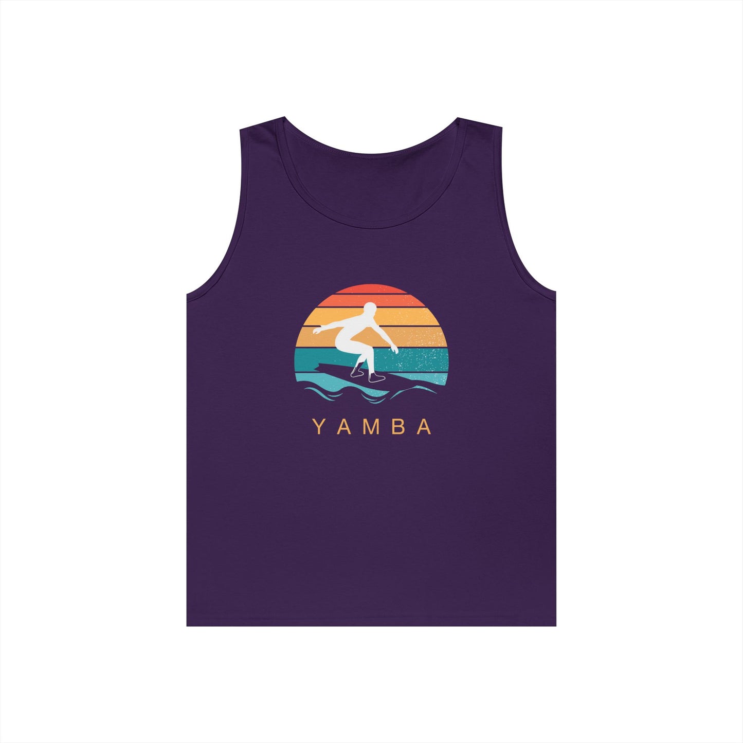 Yamba Surfing Unisex Heavy Cotton Tank Top - Summer Vibes Apparel