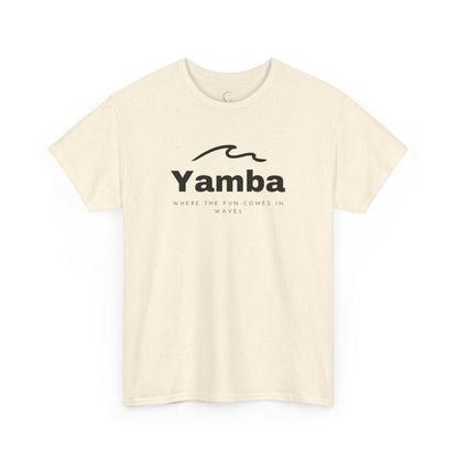 Yamba Unisex Heavy Cotton Tee - Perfect for Beach Lovers and Casual Days