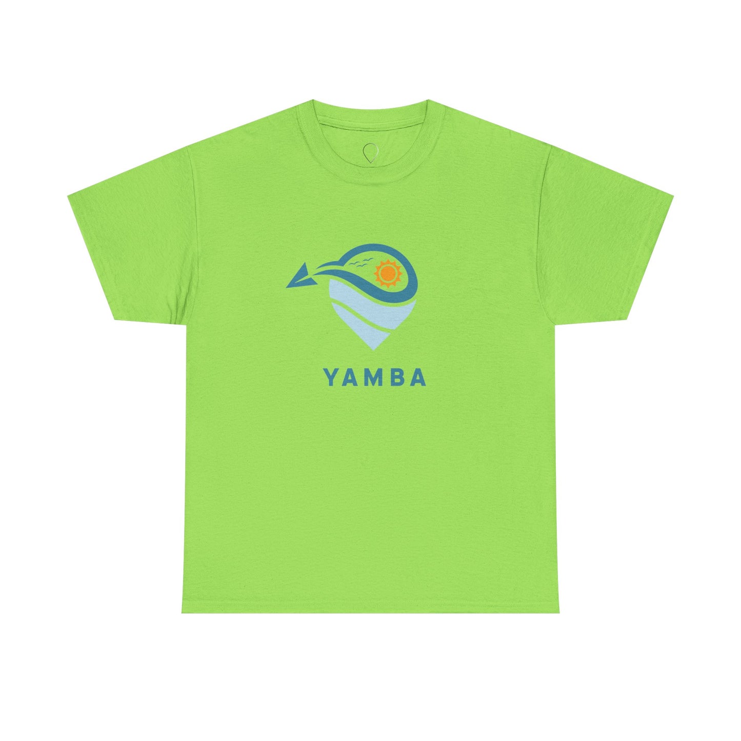 Yamba Unisex Heavy Cotton Tee - Beachy Vibes & Sunshine Design