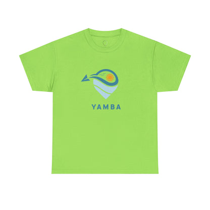 Yamba Unisex Heavy Cotton Tee - Beachy Vibes & Sunshine Design