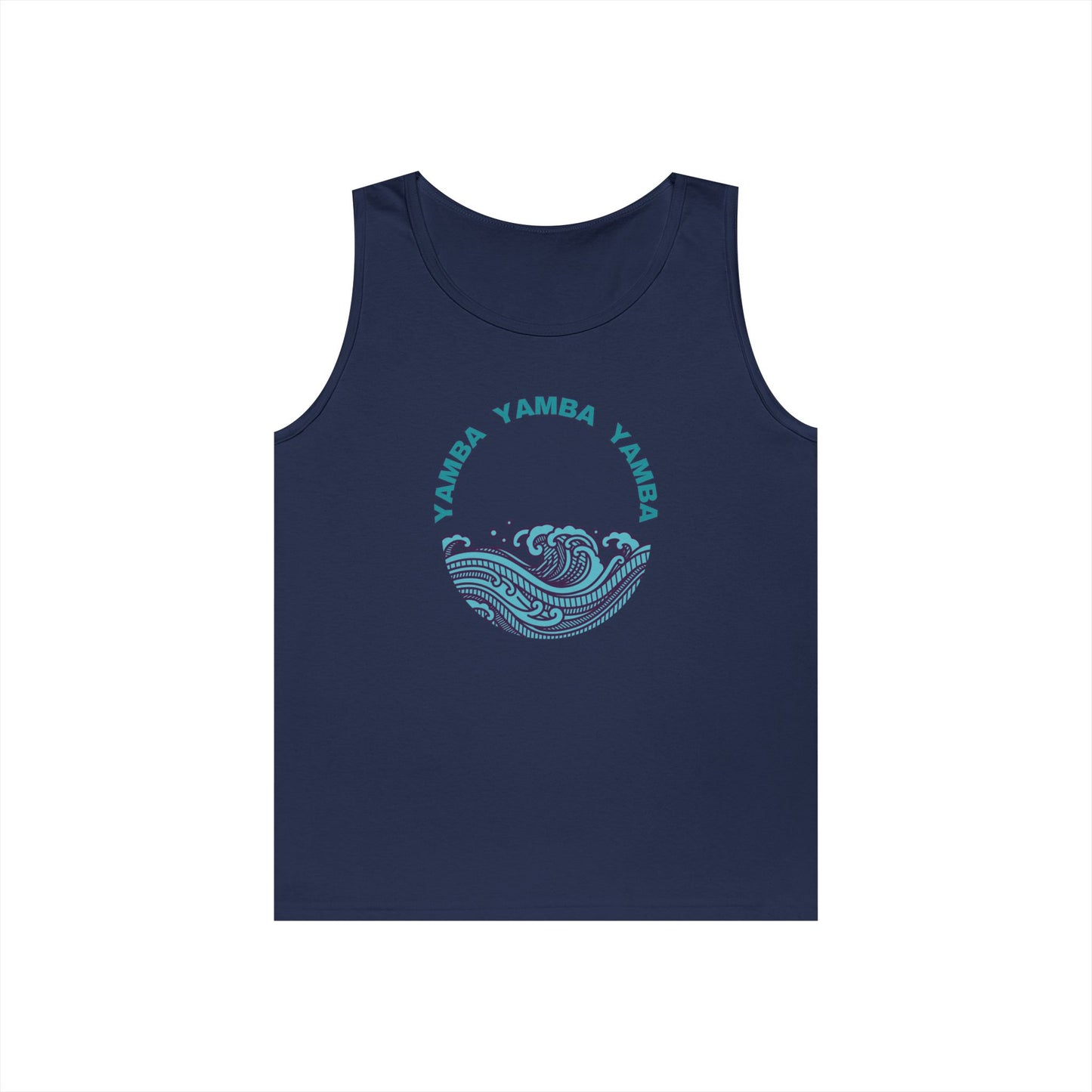 Ocean Vibes Unisex Heavy Cotton Tank Top - YAMRA Design