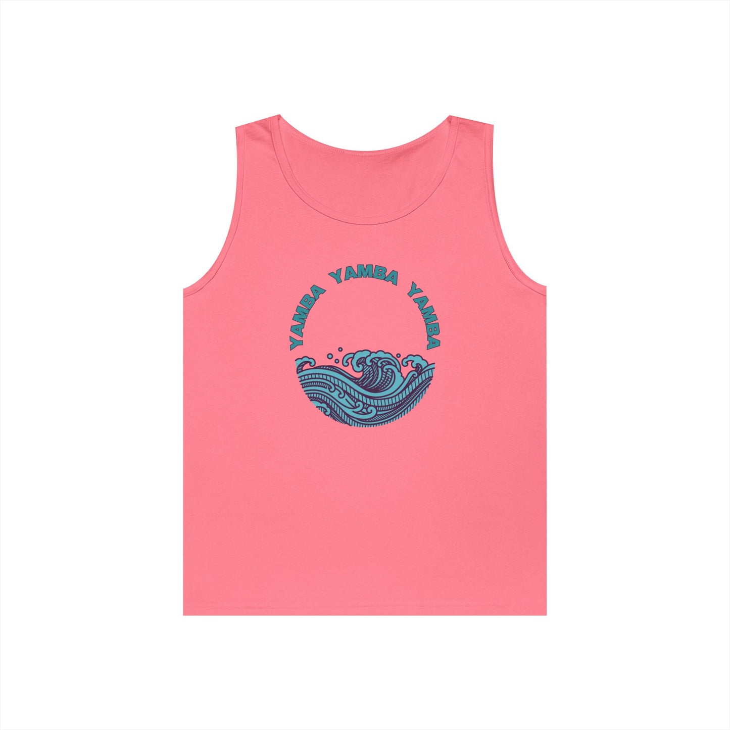 Ocean Vibes Unisex Heavy Cotton Tank Top - YAMRA Design