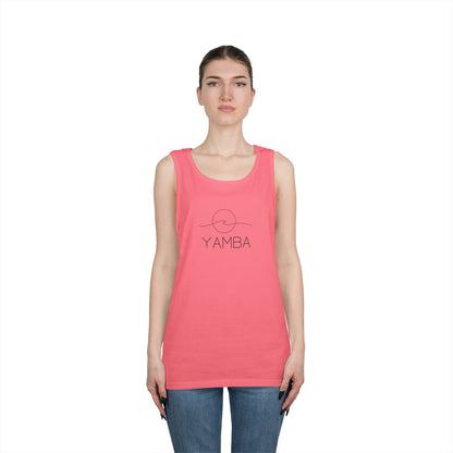 Minimalist Yamba Unisex Heavy Cotton Tank Top - Casual Summer Wear