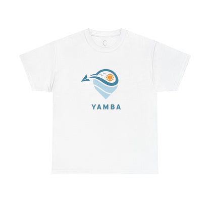 Yamba Unisex Heavy Cotton Tee - Beachy Vibes & Sunshine Design