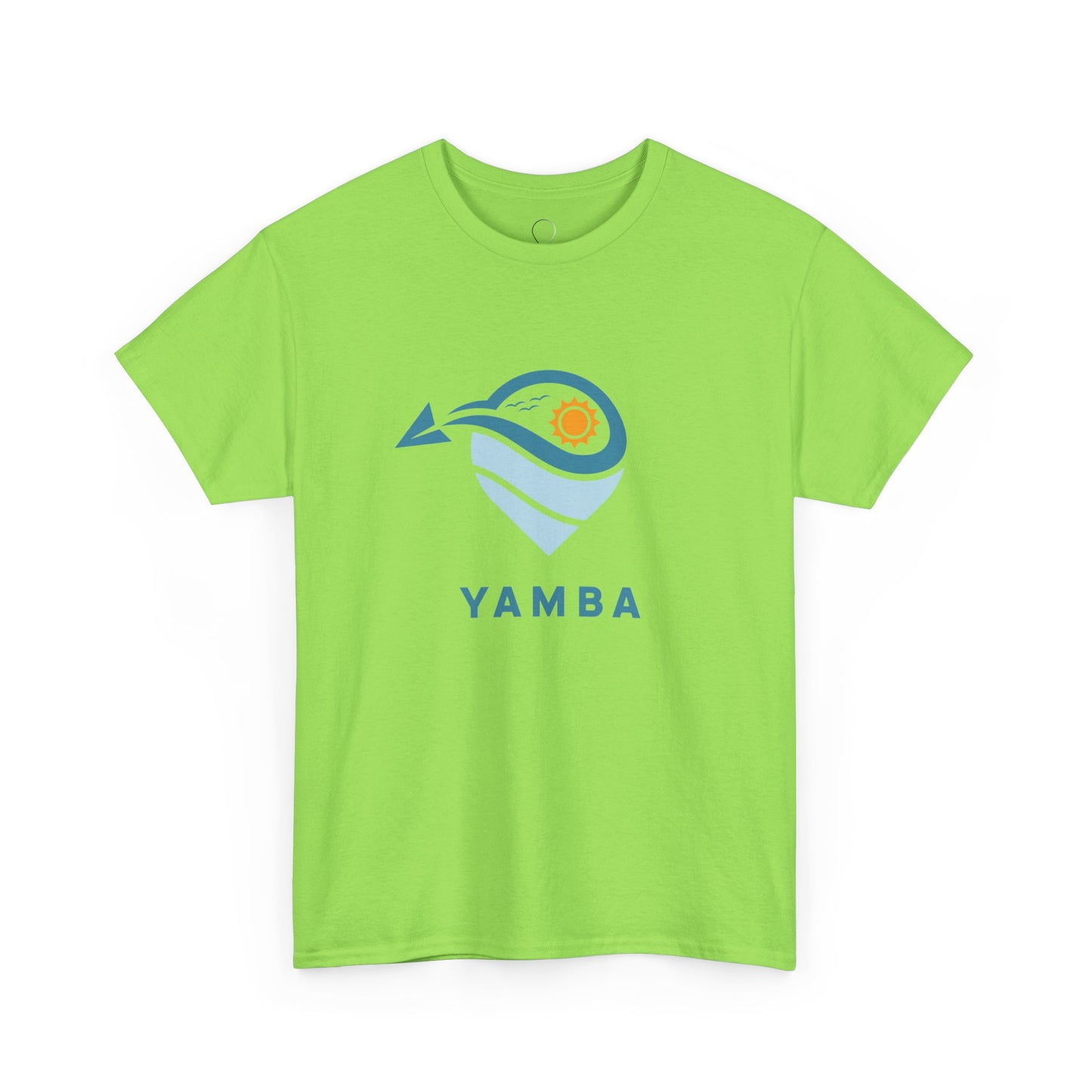 Yamba Unisex Heavy Cotton Tee - Beachy Vibes & Sunshine Design