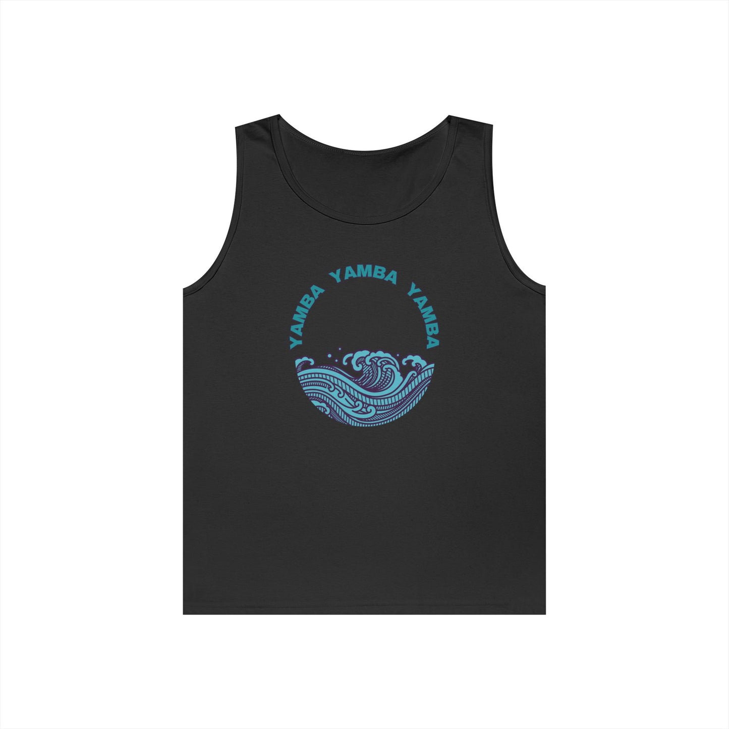 Ocean Vibes Unisex Heavy Cotton Tank Top - YAMRA Design