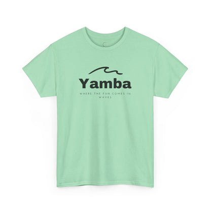 Yamba Unisex Heavy Cotton Tee - Perfect for Beach Lovers and Casual Days