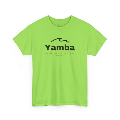 Yamba Unisex Heavy Cotton Tee - Perfect for Beach Lovers and Casual Days