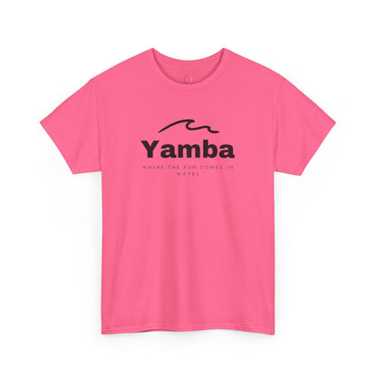 Yamba Unisex Heavy Cotton Tee - Perfect for Beach Lovers and Casual Days