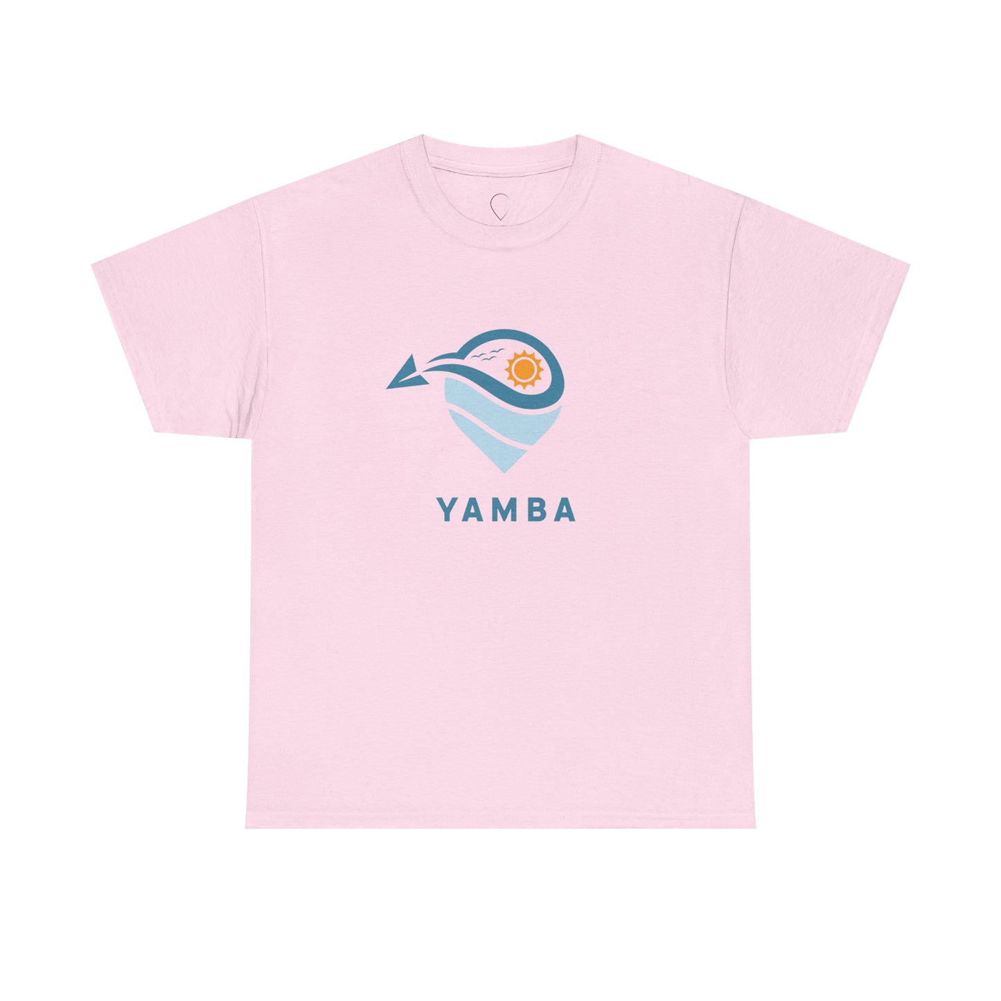 Yamba Unisex Heavy Cotton Tee - Beachy Vibes & Sunshine Design