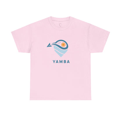 Yamba Unisex Heavy Cotton Tee - Beachy Vibes & Sunshine Design