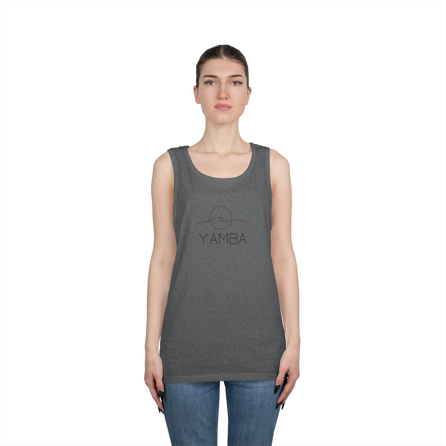 Minimalist Yamba Unisex Heavy Cotton Tank Top - Casual Summer Wear