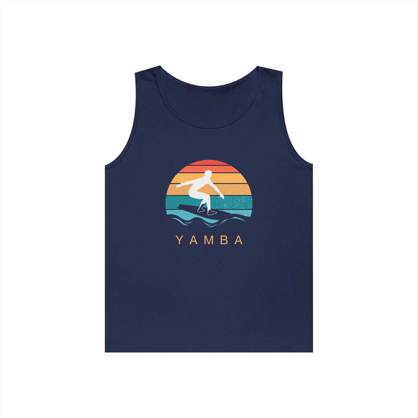 Yamba Surfing Unisex Heavy Cotton Tank Top - Summer Vibes Apparel