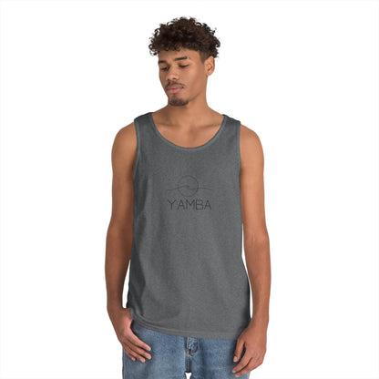 Minimalist Yamba Unisex Heavy Cotton Tank Top - Casual Summer Wear