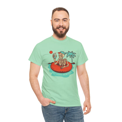 Salt Licked Memories Graphic Tee - Fun Summer Vibe Unisex Heavy Cotton Shirt