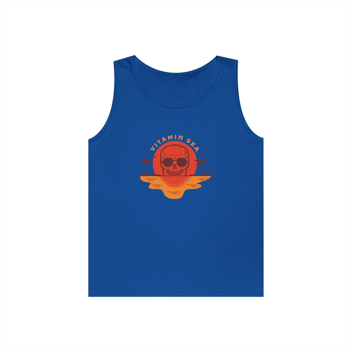 Vitamin Sea Unisex Heavy Cotton Tank Top - Summer Vibes Apparel