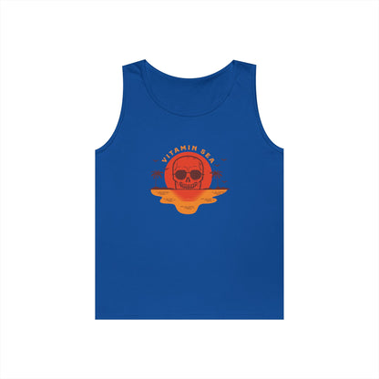 Vitamin Sea Unisex Heavy Cotton Tank Top - Summer Vibes Apparel