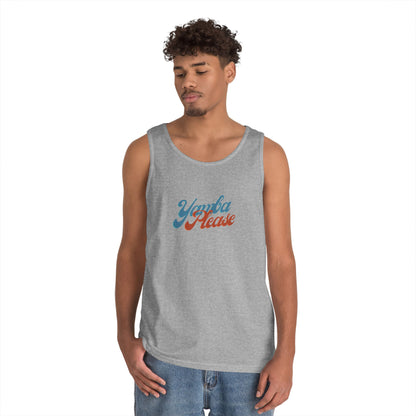 Yamba Please Unisex Heavy Cotton Tank Top - Retro Summer Vibe