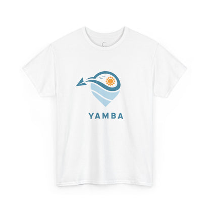 Yamba Unisex Heavy Cotton Tee - Beachy Vibes & Sunshine Design