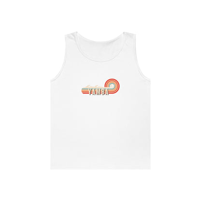 Retro Summer Vibes Unisex Heavy Cotton Tank Top